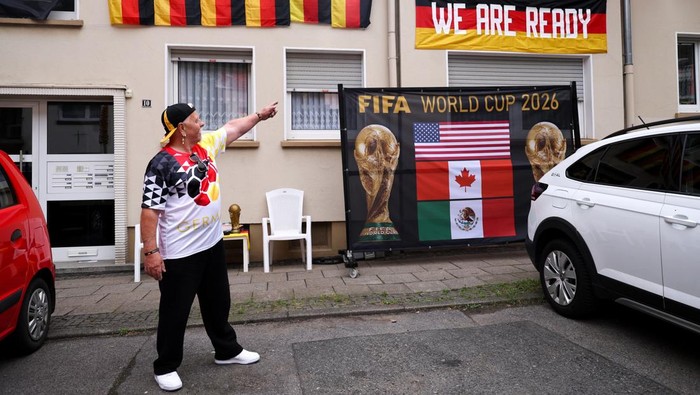 Demam Piala Dunia Menggila! Jalanan di Jerman Disulap Jadi Lautan Bendera