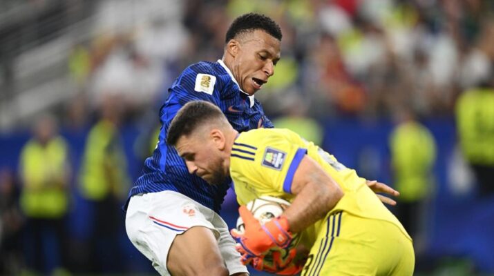 Emosi Memuncak, Mbappe Diganjar Kartu Kuning Setelah Insiden dengan Kiper Spanyol