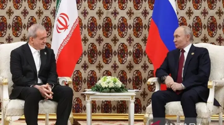 Pezeshkian Apresiasi Dukungan Rusia di Tengah Konflik Iran-Amerika Serikat