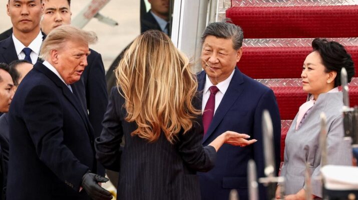 Trump Sambut Langsung Xi Jinping di Bandara AS, Gestur Langka Warnai Kunjungan Kenegaraan